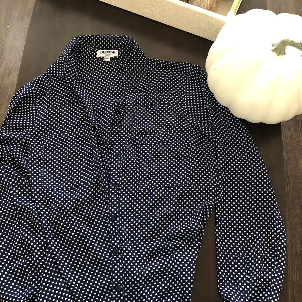 Express slim fit button down - Picture 2 of 3